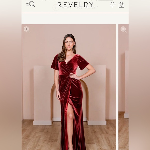 Beautiful Navy Blue Velvet Giselle Maxi Dresss - Picture 1 of 12